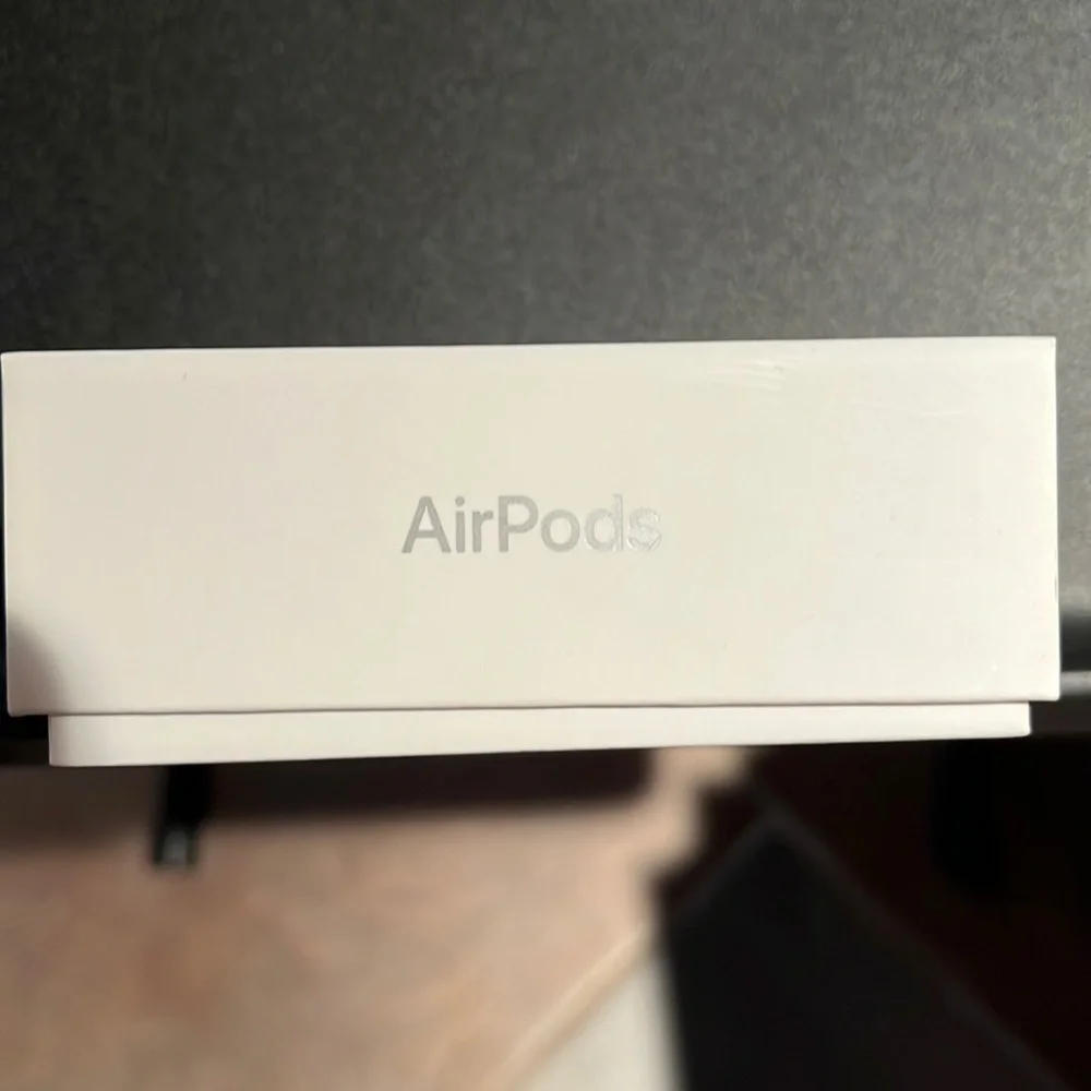Apple AirPods wireless charging case White BOX ONLY